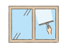 ガラス・サッシクリーニング